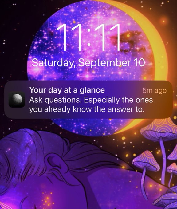 Saw this at exactly 11:11 💫 Happy full moon in Pisces! 🌝 https://t.co/5Z36bvvZIA<a href="/tag/taylorswift"class="tags"><span>#taylorswift</span></a><a href="/tag/midnights"class="tags"><span>#midnights</span></a><a href="/tag/midnightstaylorswift"class="tags"><span>#midnightstaylorswift</span></a>