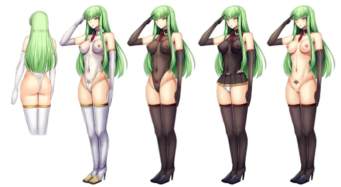 スパロボみたいなクロスオーバー作品の戦艦内での催眠洗脳劇はロマンあるし、C.C.みたいなキャラが洗脳されて忠誠たっぷりに敬礼している姿はクるものがありますね。 
