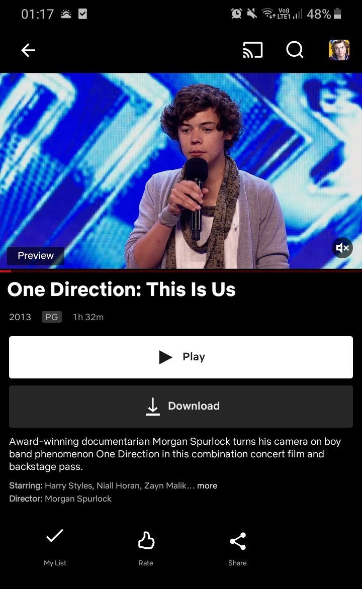 hong_dushik's tweet photo. okay but I just found out that #OneDirectionThisisUs is now on Netflix! 😭 https://t.co/JPcVkUf8H8