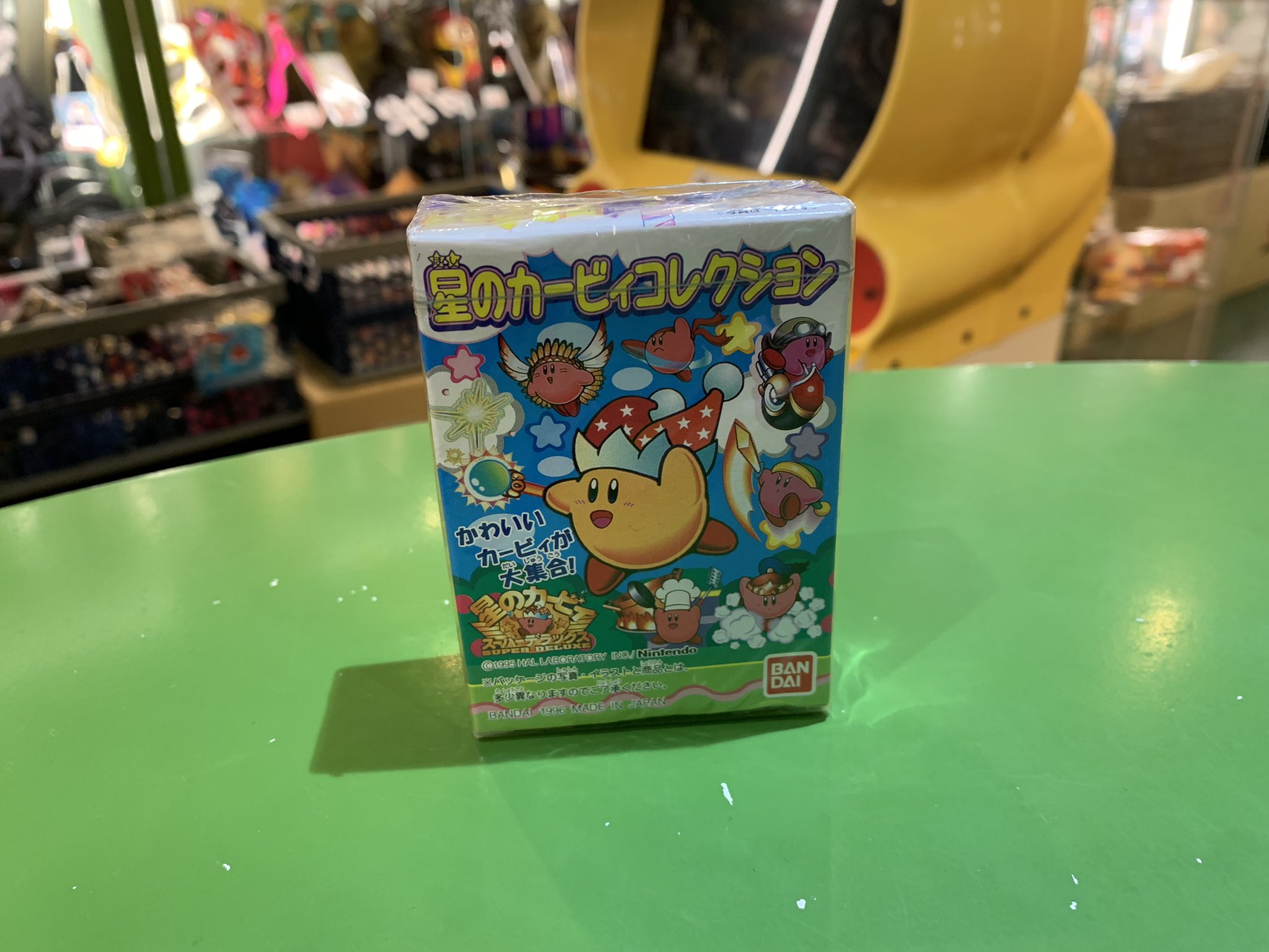 星のカービィフィギュア消しゴムカード新品レトロレアナガサキヤ昔
