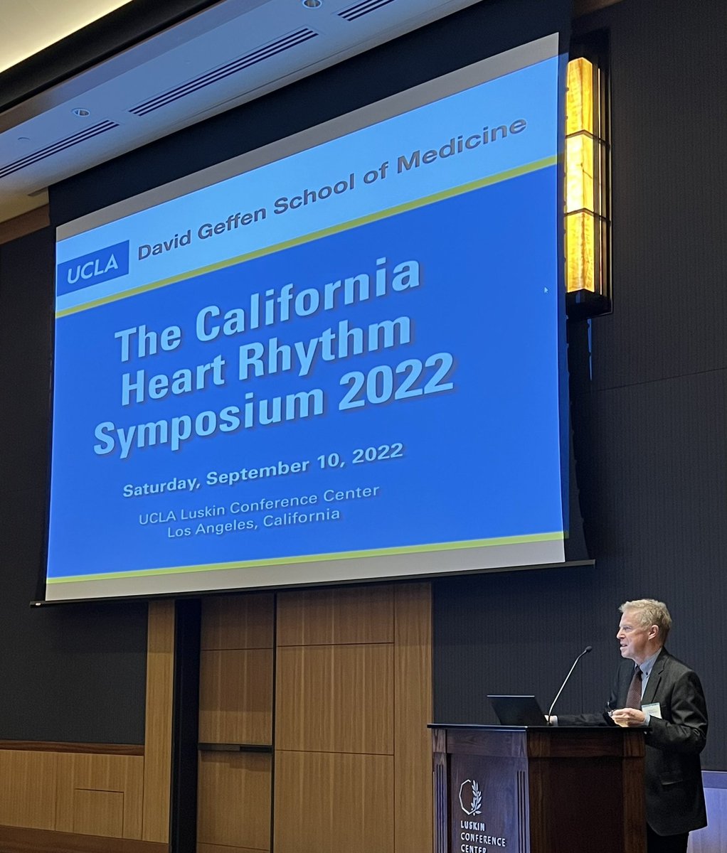 UCLA 2022 California Heart Rhythm Symposium @uclameded @jgharoldmd @shivkumarmd @HRSonline @ACCinTouch @CMAlbertEP @CedarsSinaiMed @CaliforniaACC Discover the latest advances in the understanding of cardiac arrhythmias - recognize how these treatment advances can be applied…