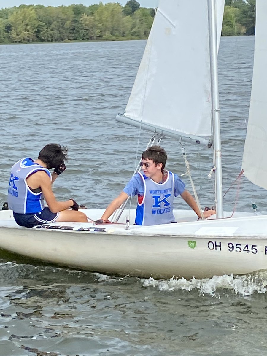 WKsailing's tweet photo. The teams are on the water and racing is underway!! https://t.co/U1npjn3HHy
