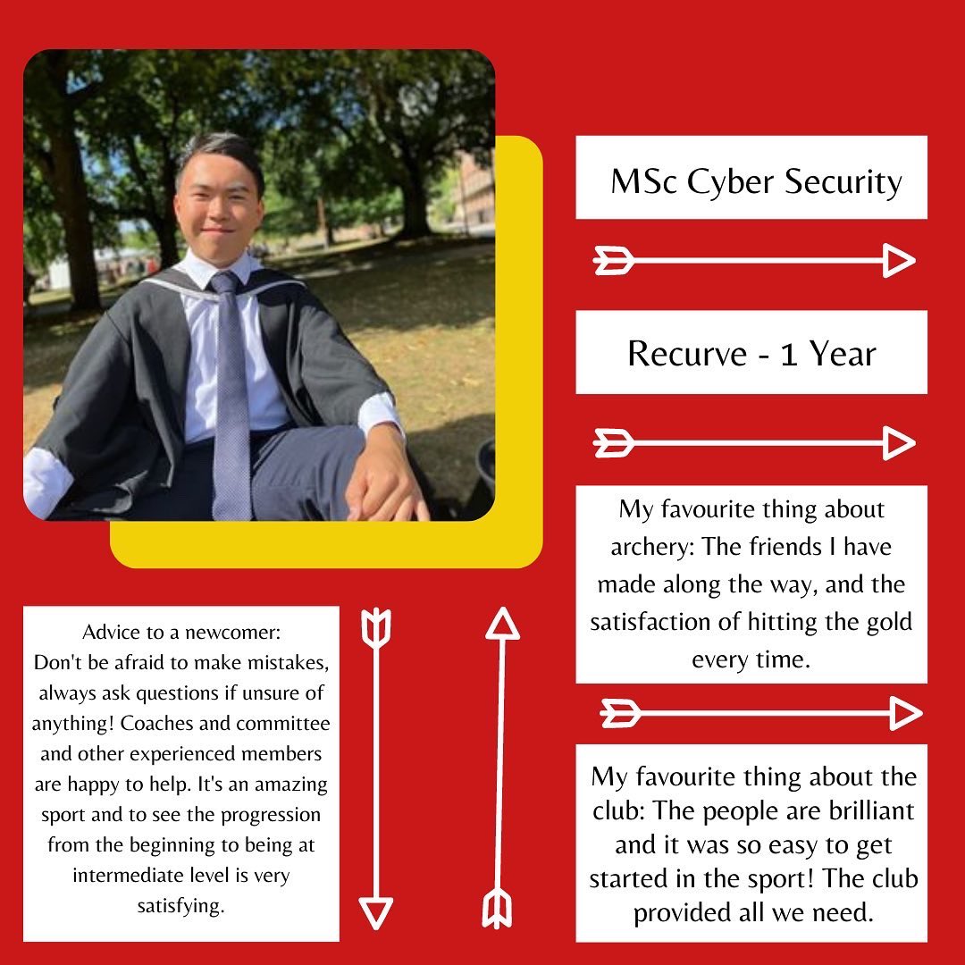 Welcome to our Tournaments Officer, John 🏹
