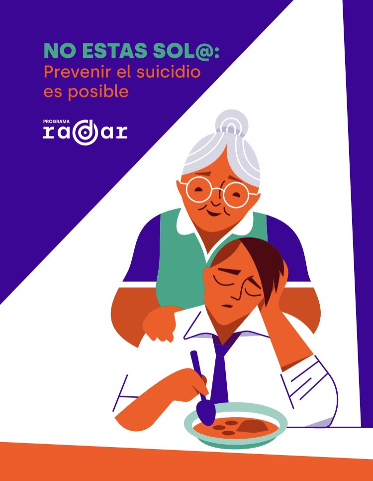 En el Día Mundial de la Prevención del Suicidio 💛 como programa RADAR #UAndes  queremos compartir nuestro manual de prevención en adolescentes. Dirigido a padres y profesores.
Gratuito en ayudaradar.cl
Favor RT