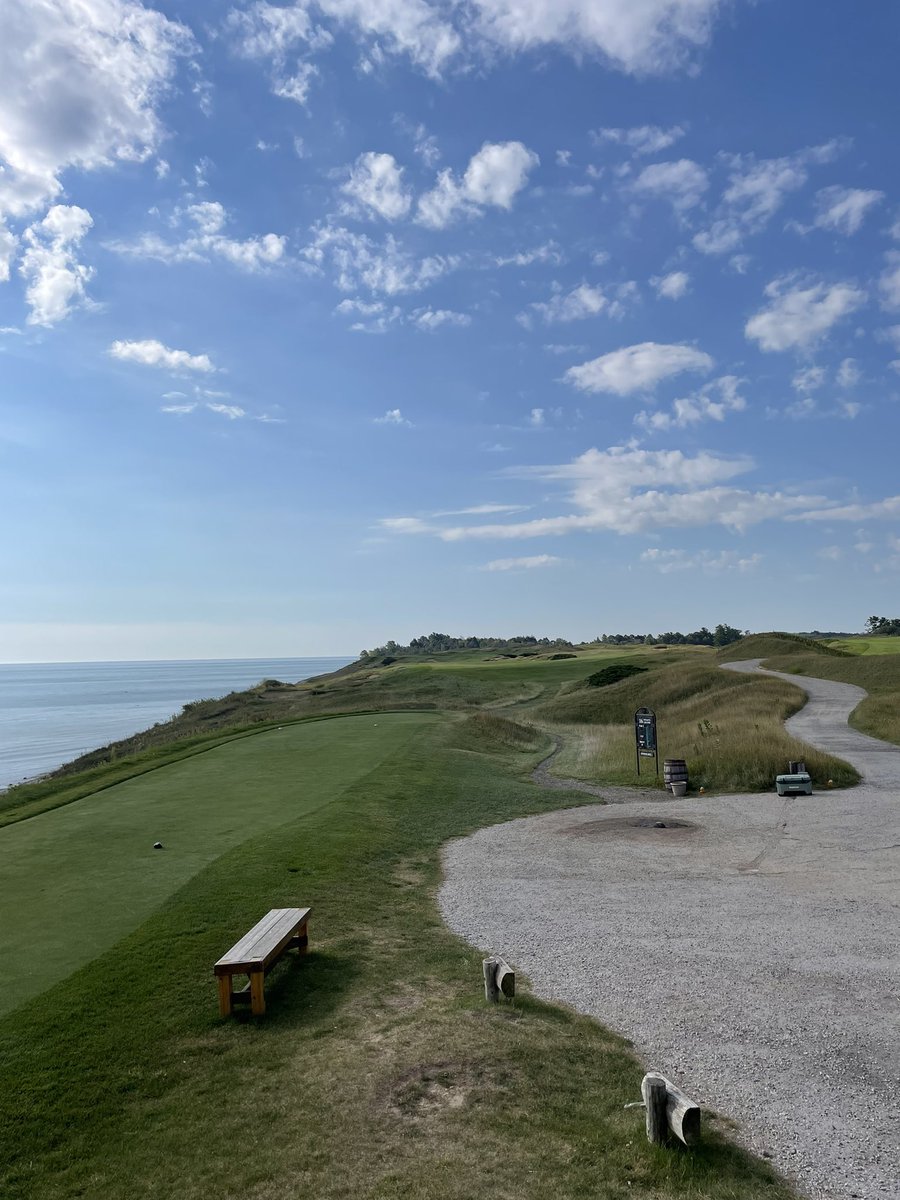 jackkoenig2's tweet photo. Thanks AJ for having me out at the old stomping grounds! Place is dialed in as usual! @GolfKohler https://t.co/OiykJPWJBn