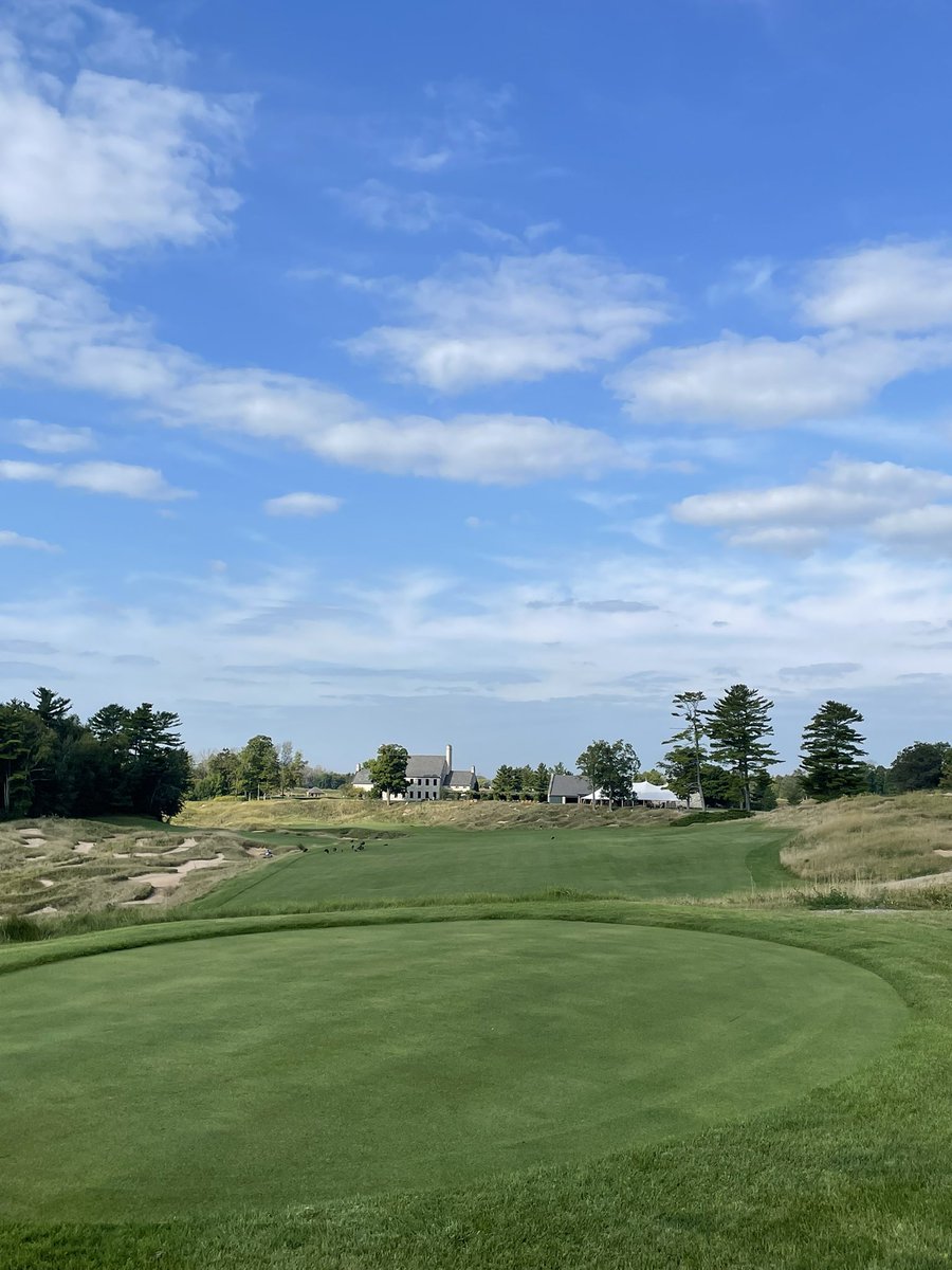 jackkoenig2's tweet photo. Thanks AJ for having me out at the old stomping grounds! Place is dialed in as usual! @GolfKohler https://t.co/OiykJPWJBn