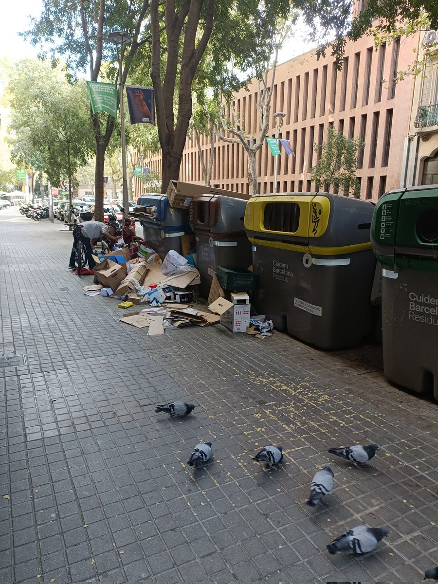 TriForFun_Bcn's tweet photo. Ja portem molts dies així @bcn_ajuntament , penseu  fer alguna cosa? https://t.co/BuGMZghe1W
