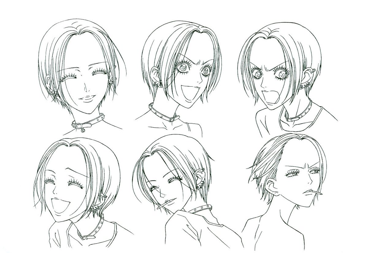 NANAsect's tweet photo. hachi and nana character sheets https://t.co/HM5tQtbV8Z