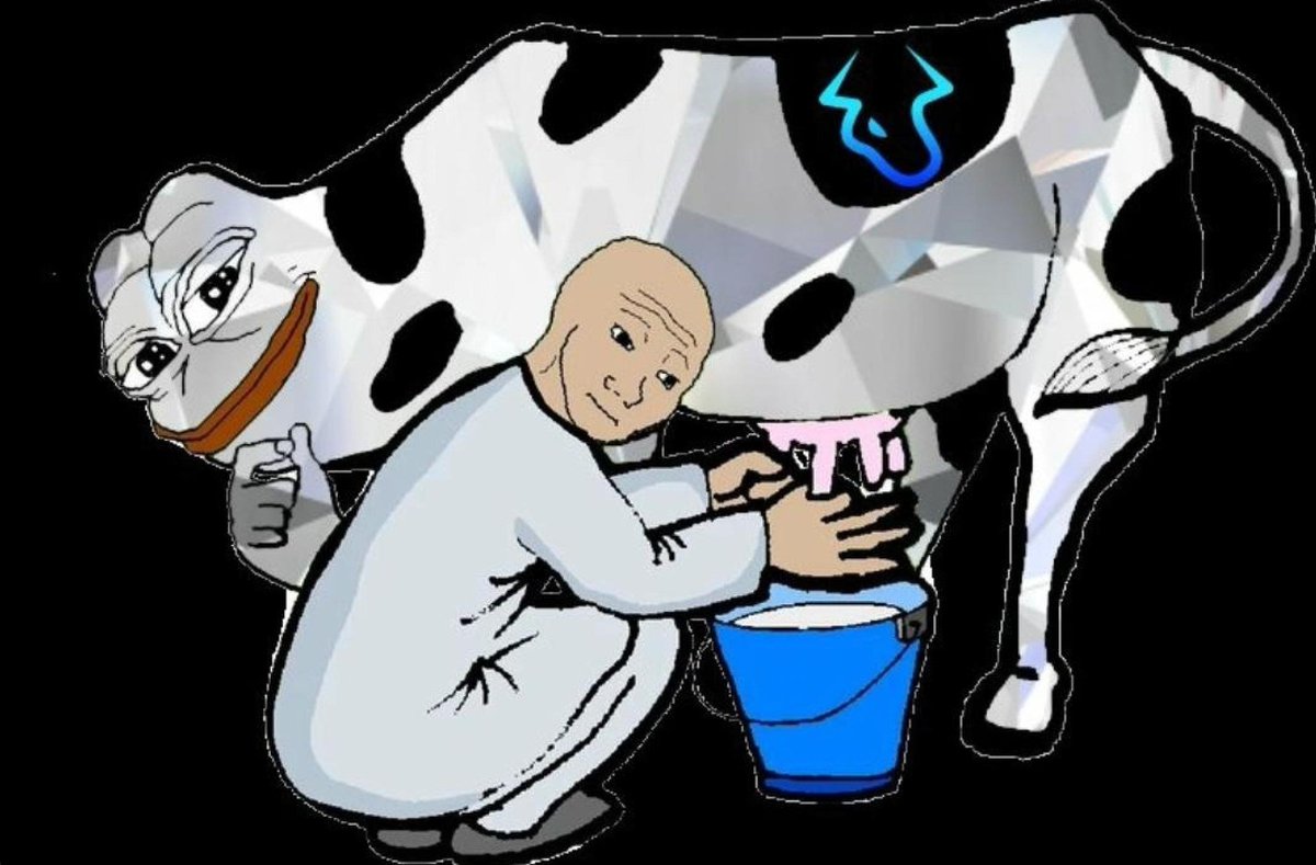 KonkreteIntern's tweet photo. @tztokchad gm tzt and all my fellow dopies who finally got to milk some utility out of their bridgeooooor nfts 🥛 https://t.co/nIFmulQIf4