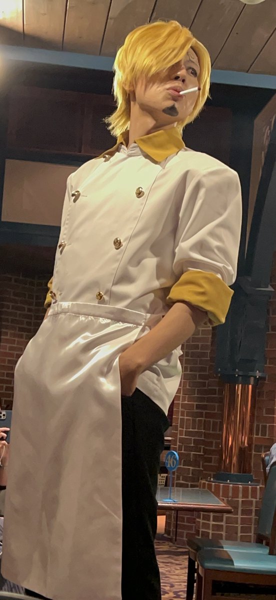 tmt3582's tweet photo. 2022.9.10
今期初で最後のサンレス
 #サンジの海賊レストラン 
 #USJファン https://t.co/jVgSSplAUS