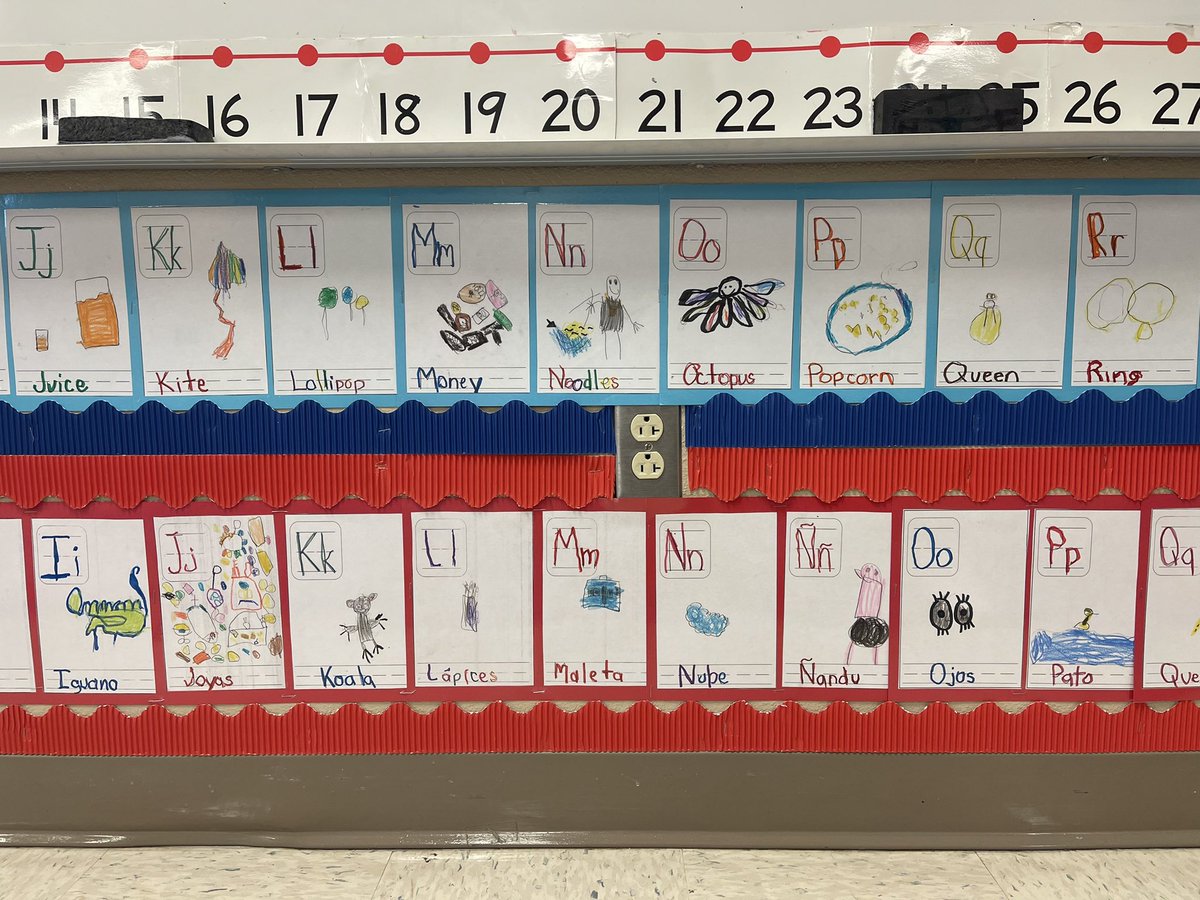 mslesalinas's tweet photo. My amazing artists loved creating their own alphabet in English & Spanish 👩🏻🎨🤩
@DRE_Hurricanes @lfcisdESL_BIL @bilingualpride #DualClassroom #Bilingual https://t.co/5ytUVVjQAy