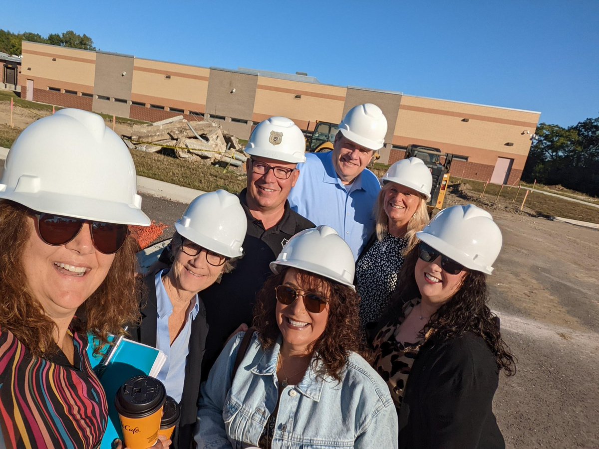 Finished up a great week with Michigan DOC touring their future training academy facility. Director Heidi Washington and team are doing outstanding work and go out of their way to make their staff a high priority. Pretty sure my hard hat was just a touch small 😂. <a href="/MichiganDOC/">MichiganDOC</a>