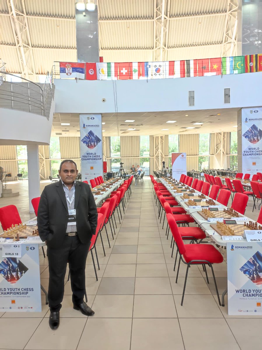 ChessSri's tweet photo. World Youth Chess Championship 2022 - Romania
#slchess #chess #fide https://t.co/ofjHMF1fCW