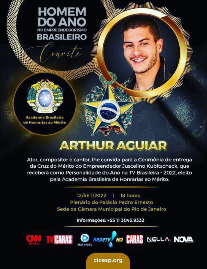 sonia67074756's tweet image. Parabéns @Aguiarthur .vc merece e muito mais .te admiro muito ❤️❤️❤️❤️❤️
