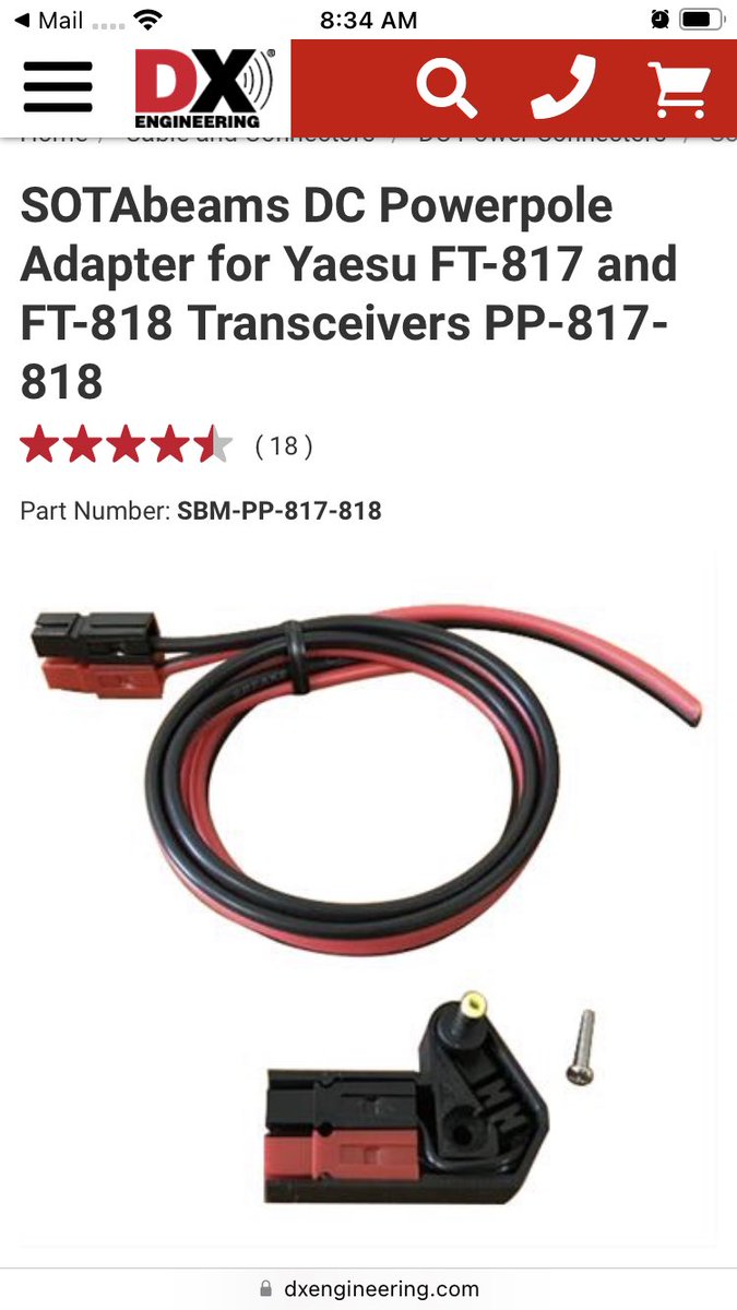 thetechprepper1's tweet photo. Step: 1 Want to build a Yaesu FT-818ND manpack radio?

1. Buy the radio.
2. Add an Anderson Powerpole adapter

#thetechprepper #yaesu #ft818 #manpack https://t.co/MSCzTQsBZU