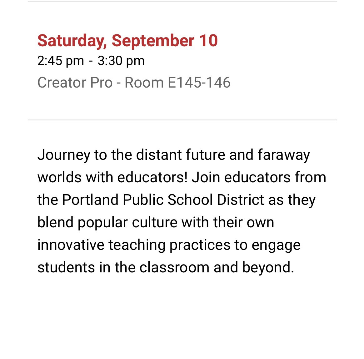 koa_mano's tweet photo. I’m going to be presenting with my colleagues at @RoseCityCC for the first time since the pandemic. #sschat #TeachersDay #Teachers #education #historyteacher #teachertwitter #BacktoSchool2022 #edchat https://t.co/2lTxAdxEjZ