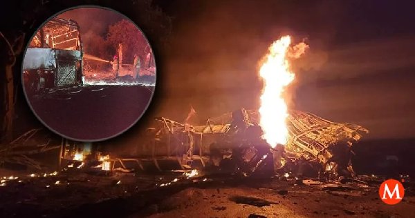 #ÚLTIMAHORA | Al menos 20 personas muertas deja accidente sobre la Victoria-Monterrey

mile.io/3Qzekgn