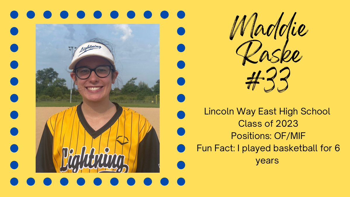 NLLightning_MD's tweet photo. MEET THE 2022-2023 TEAM!! Saturday spotlight is @maddieraske ⚡️💪🏻 https://t.co/UMX4pUSHks