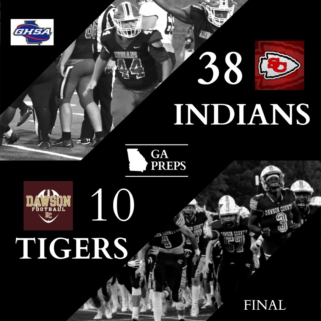 gapreps's tweet photo. Game of the Night Recap | @SCFBrecruits with the big road win over Dawson County 38-10. @Javingordon5 with a big night as he scored 3 TD's!

https://t.co/U3FHwfGvUJ https://t.co/RJCNyk26xd