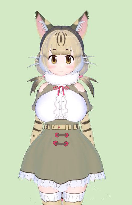 修正前後の比較です。 目や前髪の柄が変わってきて、身体も微細に成長しました。 