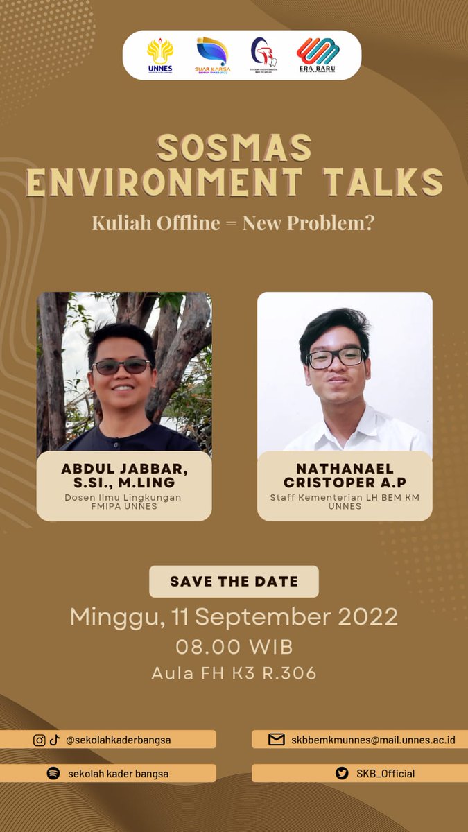 SKB__Official's tweet photo. Hallo Rajawali Muda 🦅!

Tau ga sih kalau kuliah offline juga bisa berdampak pada lingkungan? https://t.co/MQ5oW1Opki