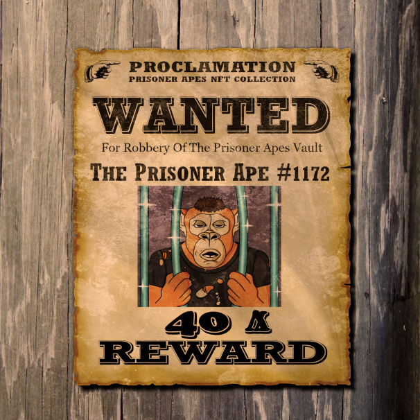 If you catch one of the Shuffle tonight, you'll win the prize. For the full list of Most Wanted Apes, visit our discord. 
Discord Link:discord.gg/jx2UNB7U
#algofam #freeape #AnimalRights #PAPE