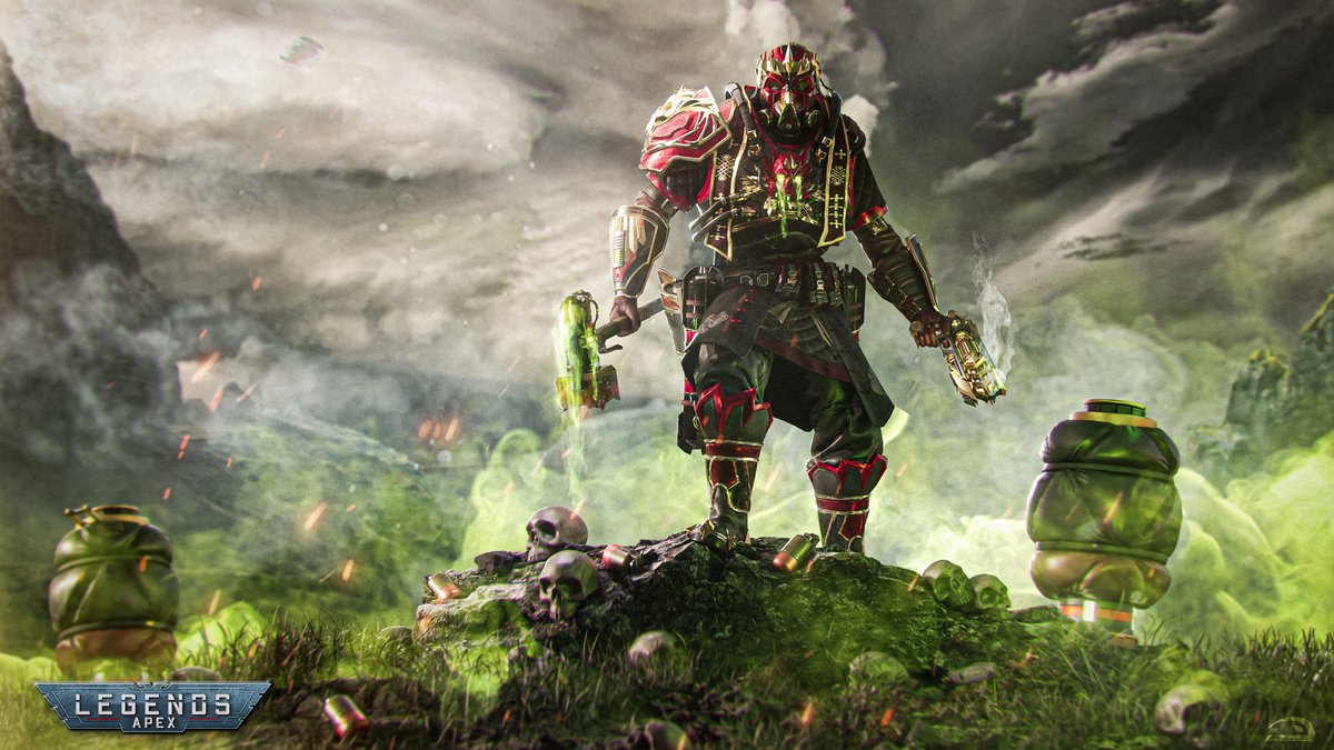 Caustic if he was in the #warhammer40k universe instead of <a href="/PlayApex/">Apex Legends</a> 

I swear this skin has to be a 40k reference 

#Blender3d #apexlegends