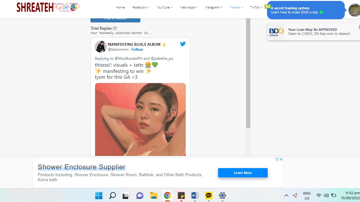 MooBoodolPH's tweet photo. #MooBoo_GA
📢Winner Announcement📢
Congrats @belismmm, kindly message me to claim your prize! 💝
Again, Thank you po sa lahat ng nag-participate sa aking bday giveaway. <3 See you next GA! https://t.co/T4fsjRlZYK