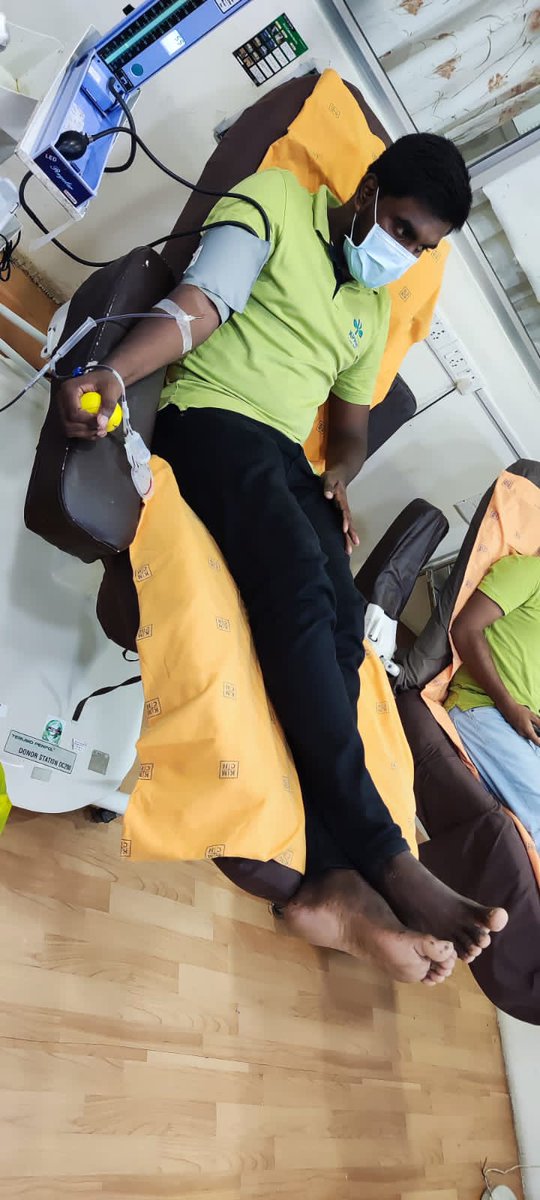 nsskpriet's tweet photo. Six volunteers of team NSS-UBA of KPR Institute of Engineering and Technology, donated blood to a patient for surgery at KMCH on 10.09.2022

@nss_chennai @_nssindia @lifeatkpr 

#nss #nss2022 #kprietprincipal #blooddonation
https://t.co/XTaH5pCkbx https://t.co/dopDcVnw6B