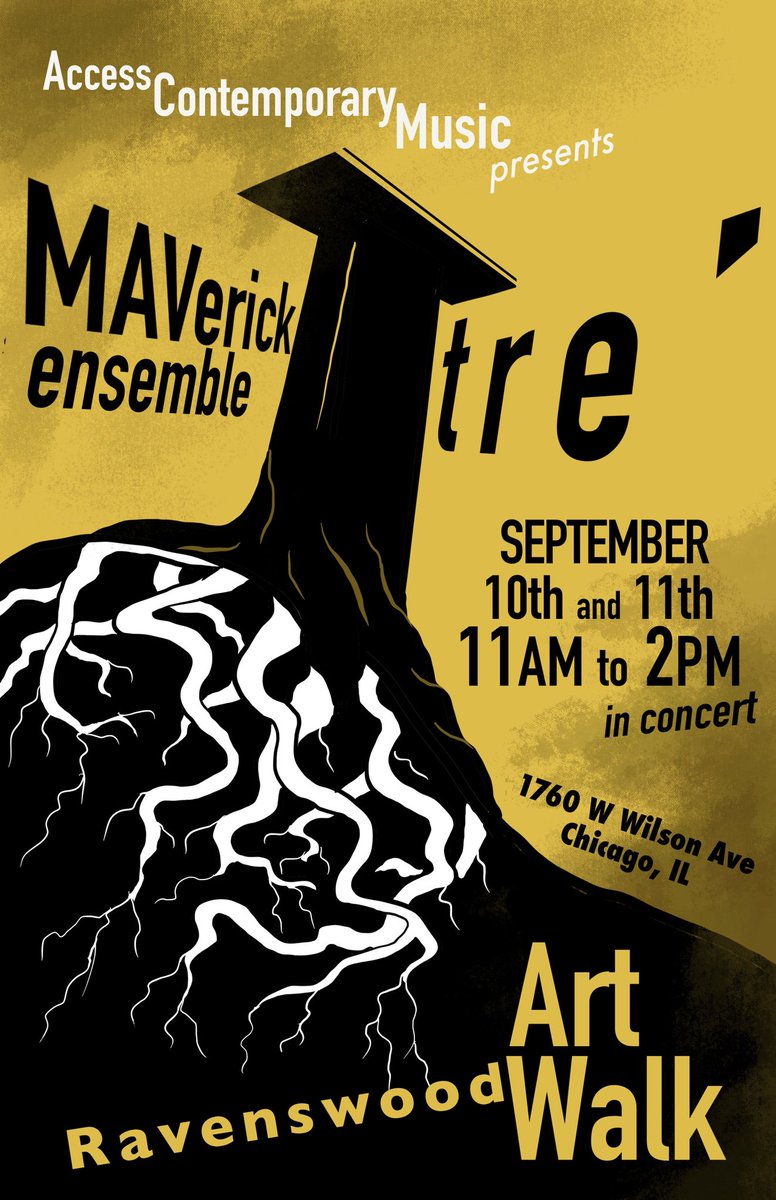 acmchicago's tweet image. Check us out today &amp;amp; tomorrow from 11-2 on the Ravenswood Art Walk! Jason Raynovich &amp;amp;  Rebecca Reineke are all set up.