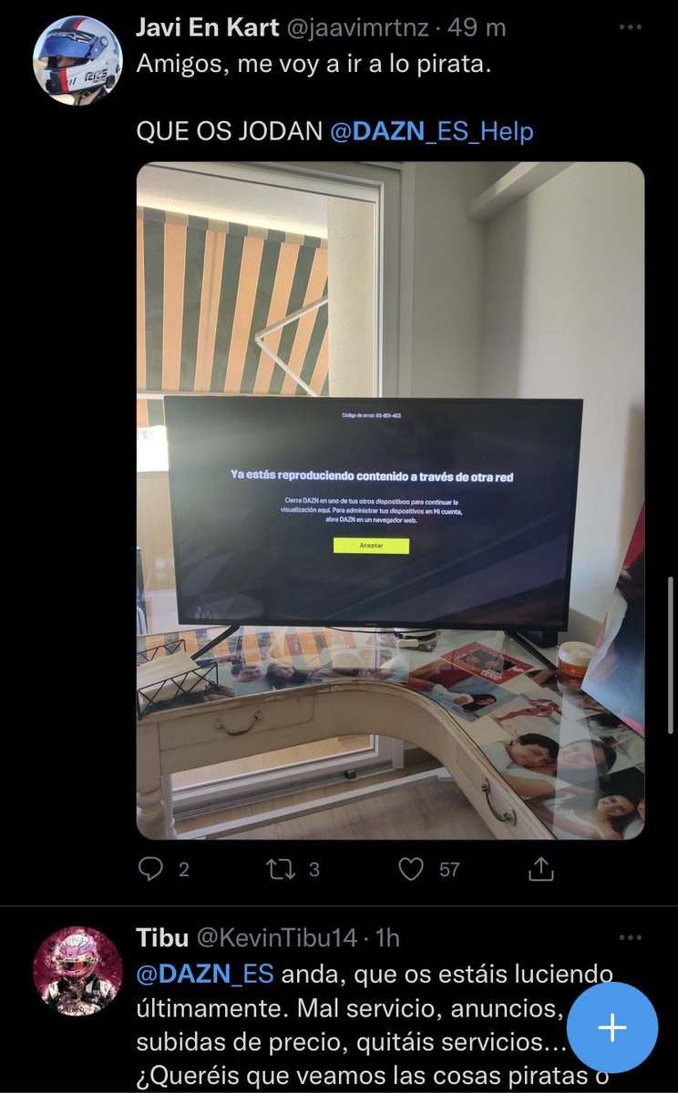ElSainzista's tweet photo. 🚨 Carrusel de fallos en la plataforma de DAZN con miles de afectados. https://t.co/wnloVLx3hX