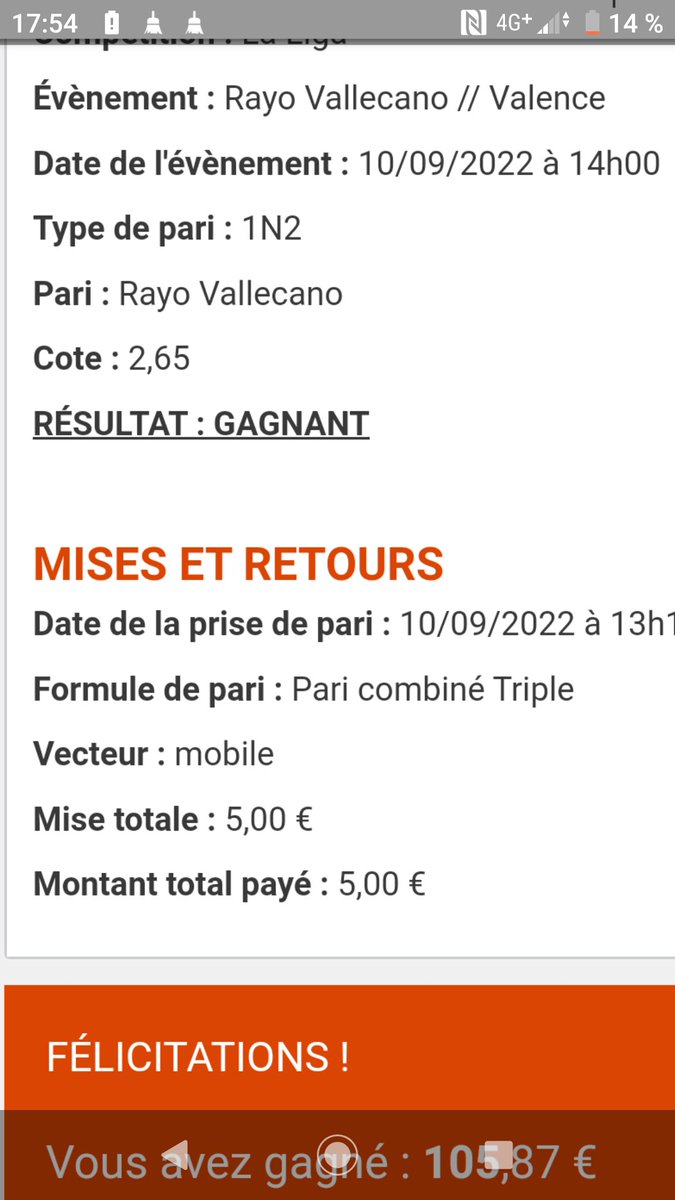 yul1377's tweet photo. Merci tonton @PronoCashFrance https://t.co/gEpQ3rk2kd
