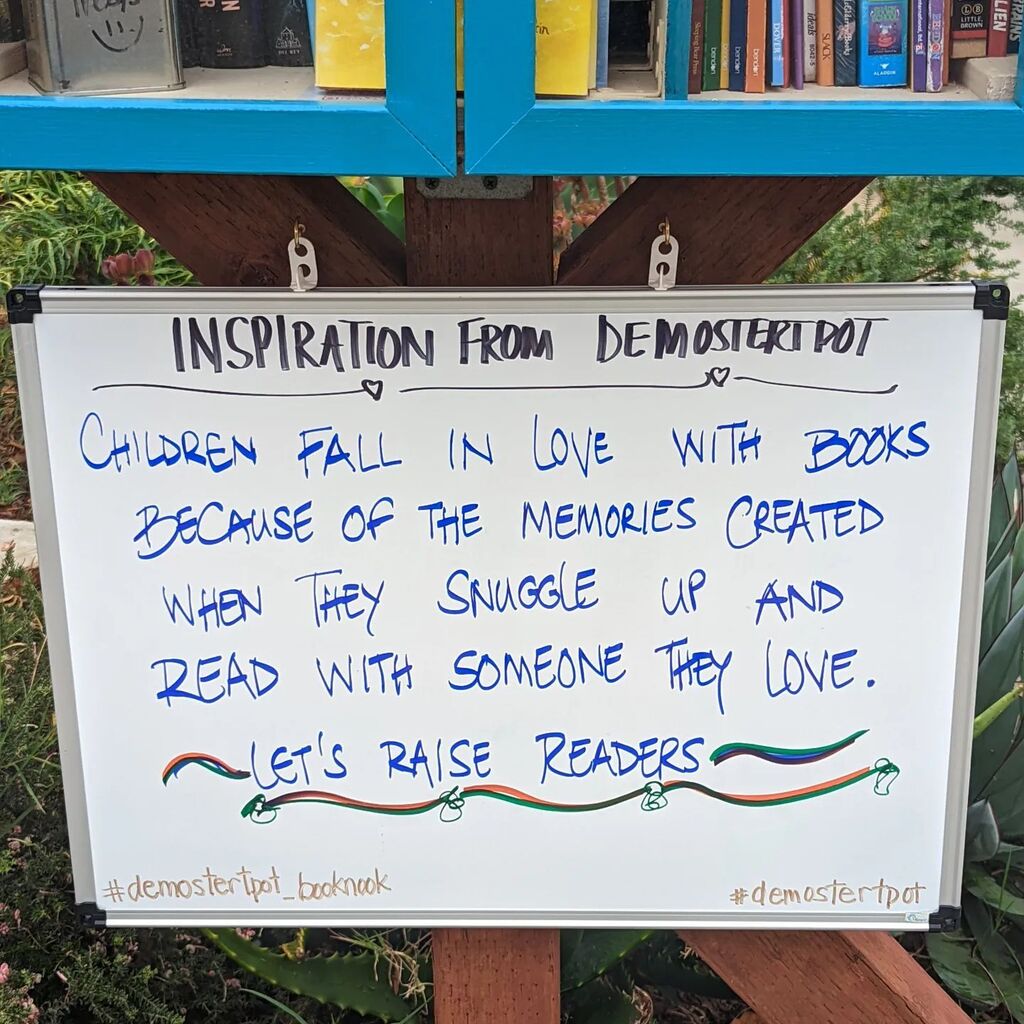 MossieSD's tweet photo. It's great to see new families in our neighborhood, with small kids.
Read to your children and grandchildren....

#demostertpot #inspiration #lacostavalley #carlsbad #vintales #wineandwildlife @carlmostert #livingdesigninteriors #winelover #homebakedbrea… https://t.co/lHHujC0i7a https://t.co/5EqglJUH0b
