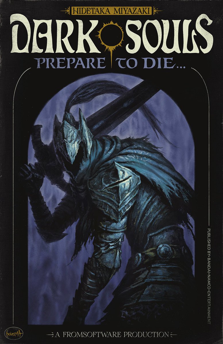 VideoArtGame's tweet photo. Vintage Dark Souls poster

Artist: @JamesBousema https://t.co/KP4eW8nhPq