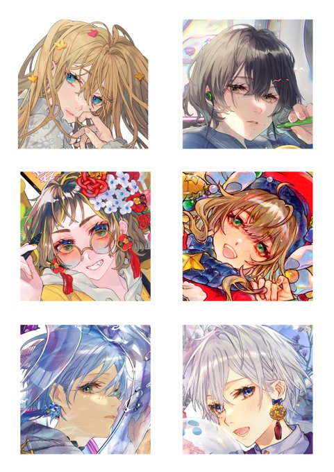 自分の描く顔の系統わからなすぎ問題 