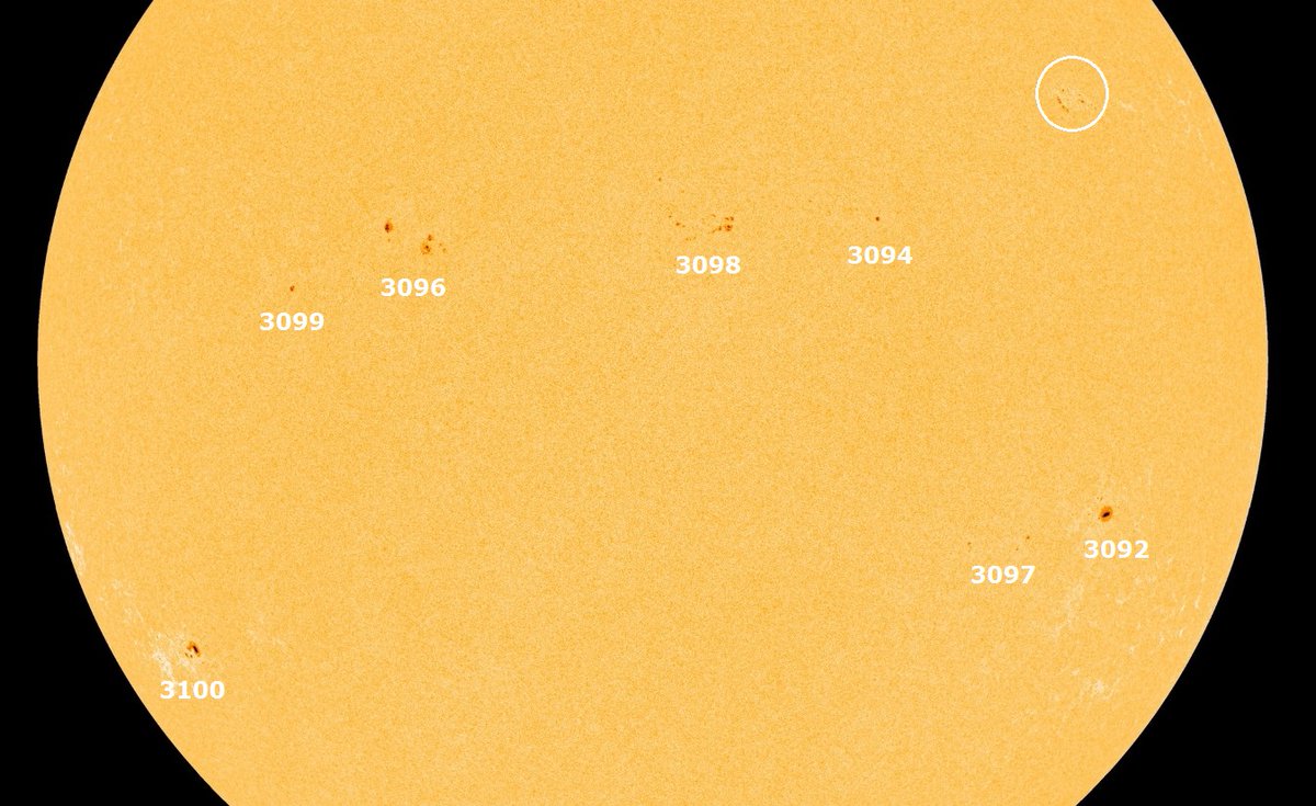 GB7MBC on Twitter "RT SolarHam A spattering of sunspots are