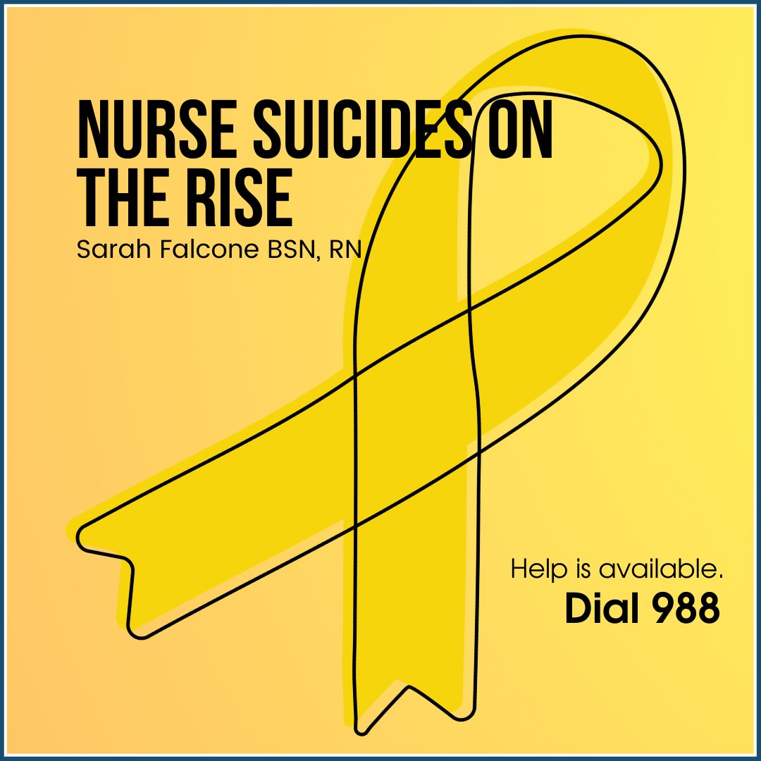 MyCapsol's tweet photo. This post explores why suicide among nurses has become a problem and what we can do about it. 

It’s a must-read for every nurse and anyone who knows a nurse.

https://t.co/Gs9ENWWkn5

#capsol #moregooddays #suicideawareness #suicideprevention #nurses #WorldSuicidePreventionDay https://t.co/OdOveSJJGs
