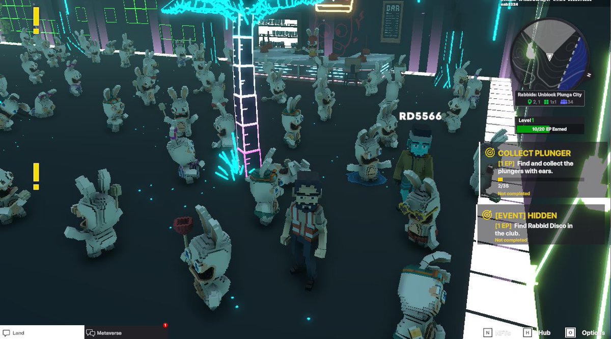 TKrumer's tweet photo. @TheSandboxGame @RabbidsOfficial I just participated in the #SandboxAlphaS3Giveaway for a chance to win 500 SAND! Found the Disco Rabbid, check out my screenshot below!
👇 https://t.co/vzVY5eDD3A