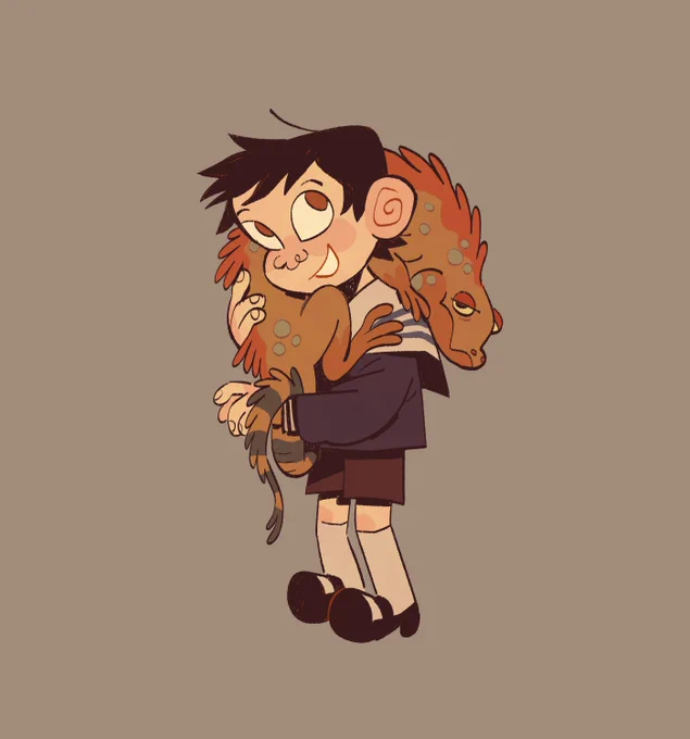 a boy and his lizard 