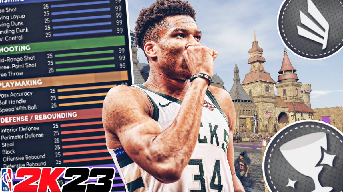THE OFFICIAL BEST BUILD IN NBA 2K23!! GIANNIS BUILD 👀

Grinding for <a href="/VLOClan/">Team VLO❤️‍🔥</a> ❤️‍🔥

Make sure to like, comment, and subscribe to help me get to 500 subs by the end of 2k23 😓

Link: youtu.be/TrQeT7k2PMY