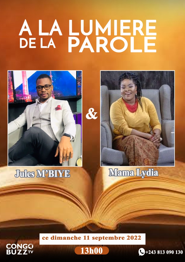JulesMbiye5's tweet photo. A suivre impérativement demain sur #congobuzz tv https://t.co/rM6LheoeUC