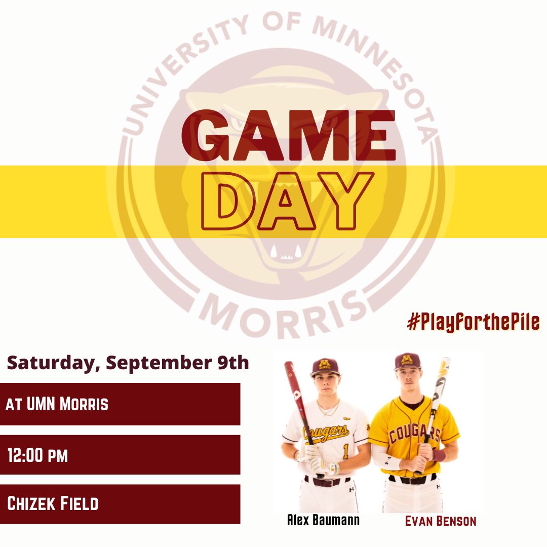 Minnesota Morris Baseball (UMMCougarBB) / Twitter