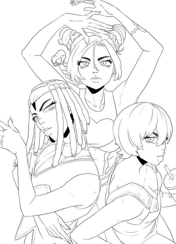Thank you all for coming to my stream today โฅ๏ธ I'll post this finished tomorrow :D