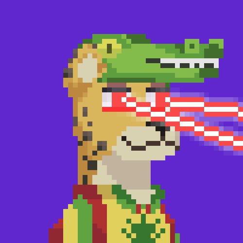 Just minted this <a href="/ApeGangNFT/">ApeGang.eth</a> Jaguar not sure if it is rare but it’s def cool looking lol