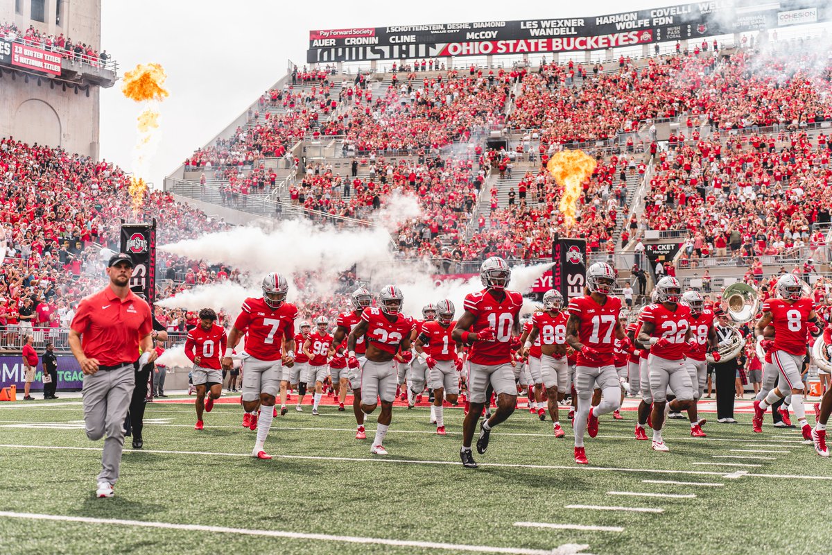 This never gets old! #GoBucks