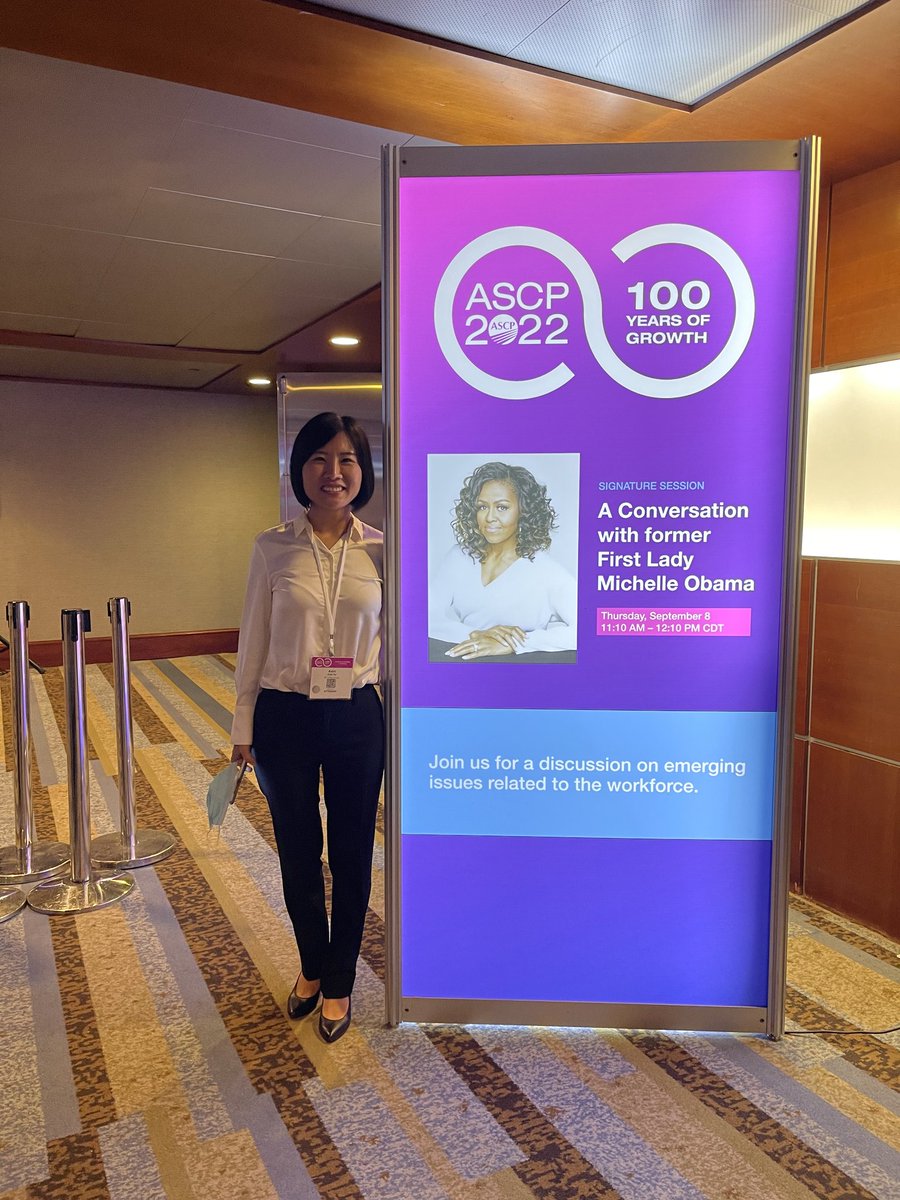 Attending the first pathology conference in my life@ASCP_Chicago #ASCP2022 #ASCP100