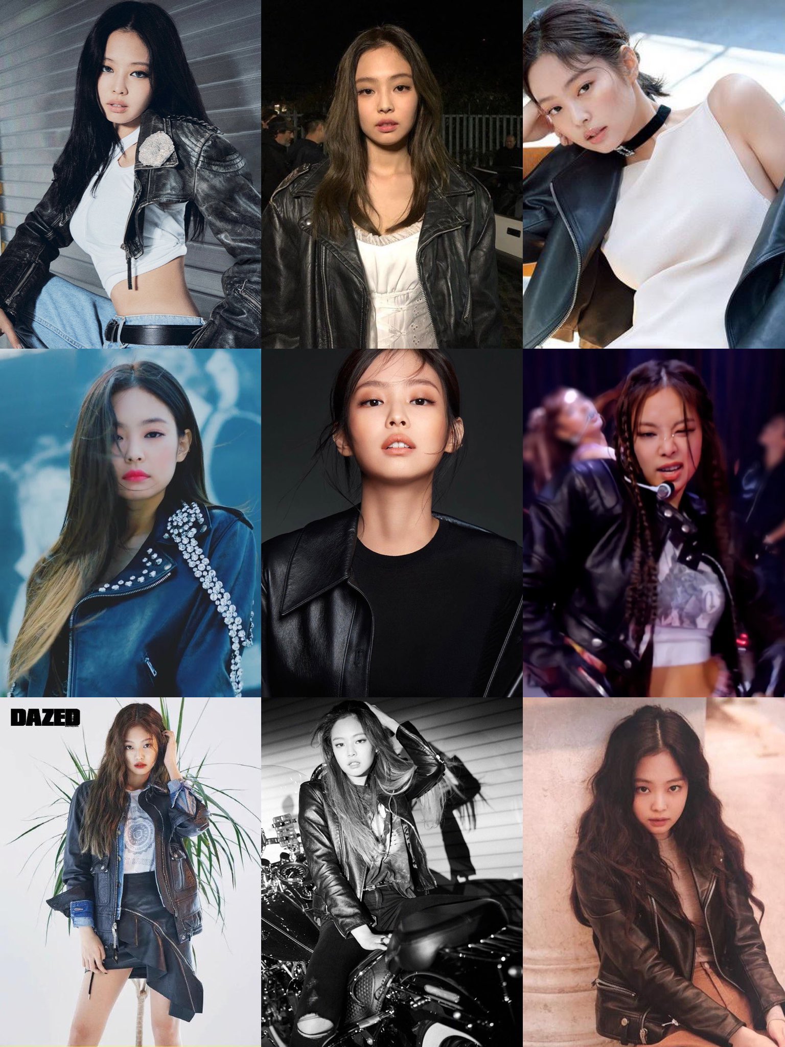 Lesyeuxderere on X Jennie in black leather jacket JENNIE SHUT DOWN DAY6TOBORNPINK https t 2job0Yd7xp X