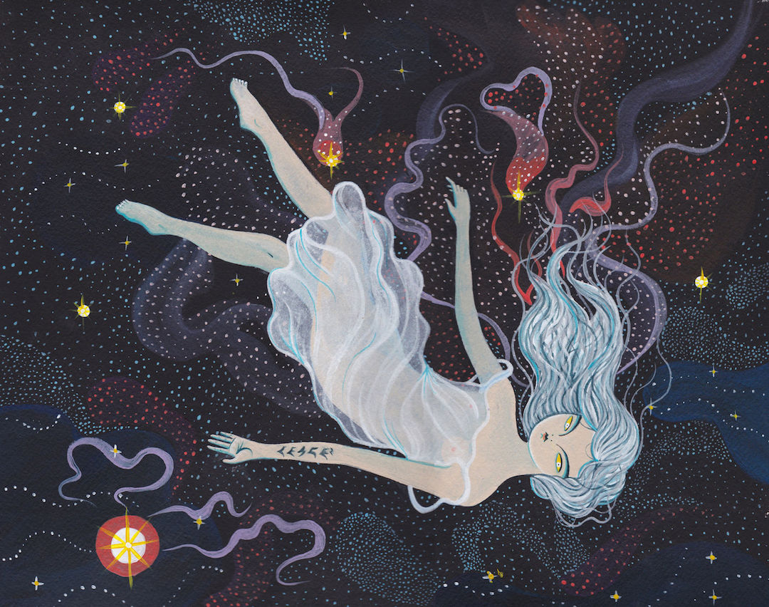 ElliottBlackwe3's tweet photo. The magical illustrations of Lisa Vanin is rooted in forest folklore. As she said "I am inspired by the whimsical creepiness of folklore, fairy tales, fables, and myths. These stories have always held a special place in my heart.” https://t.co/Nwk3Lahafb