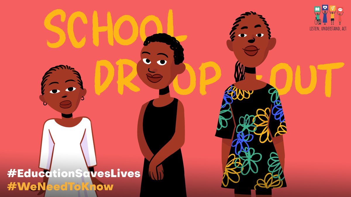 UNFPAGhana's tweet photo. ⚕️#ReproHealth Education helps parents keep their children in school.
Girls dropping out of school is a major challenge in Ghana🇬🇭, with figures showing that, only 1⃣ in 3⃣ girls🧒🏿 finishes higher education.🧑🏿🎓
#EducationSavesLives #WeNeedToKnow https://t.co/c2tZrgsgwJ