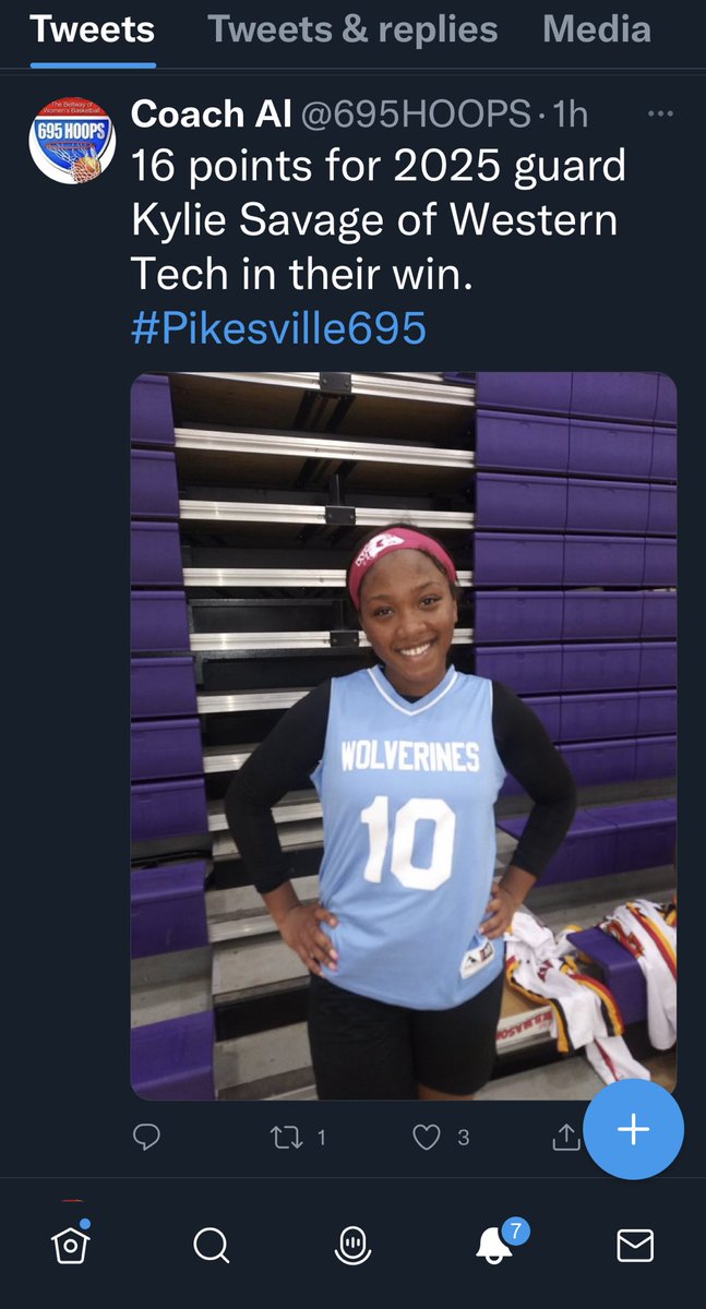 WesternTechGBB's tweet photo. The Wolverines held on for the win against a determined Bryn Mawr team. Big game from sophomore Kyli Savage🔥🔥 Total team effort. Back at it next weekend. https://t.co/AhTH6N7x2k
